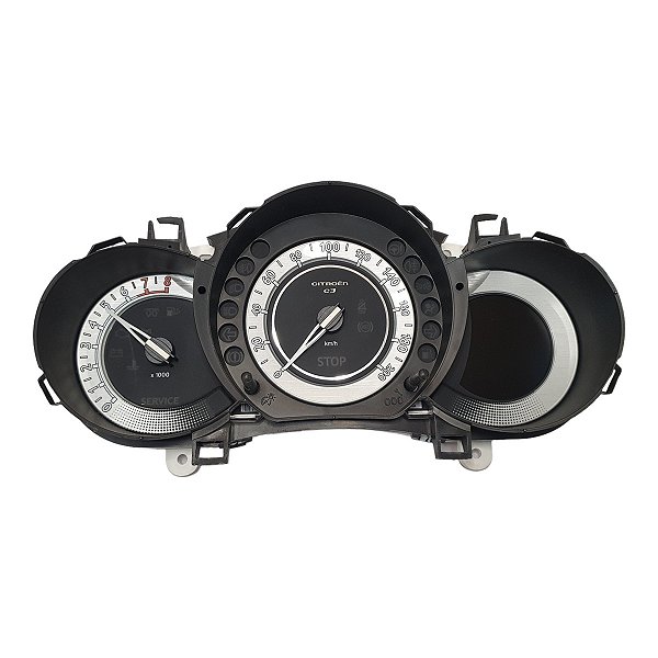 Painel Instrumentos C3 2013 A 2016 (Sem Lente) 200Km 8000Rpm 9677120480 Original