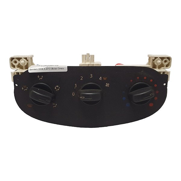 Controle Comando Ar Quente Logan Sandero 2008 A 2012 (Botao Direito Estragado) Original
