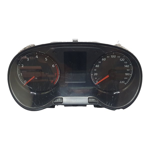 Painel Instrumentos Gol Voyage G7 G8 1.0 2017 A 2022 (Quina Quebrada) 220Km 8000Rpm Vdo 5U0920845 Original