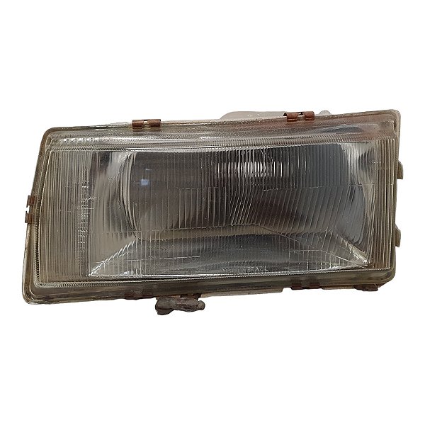 Farol Dianteiro Santana Quantum 1991 A 1997 (Pino Fix. Quebrado /Int. Enferrujado) Esquerdo Mascara Cromada Arteb Origin