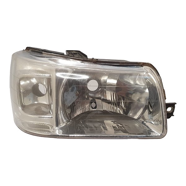 Farol Dianteiro Uno Fire 2004 A 2013 (Foco Solto) Direito Mascara Cromada Paralelo