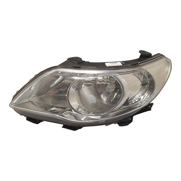 Farol Dianteiro Gol Saveiro Voyage G5 2008 a 2012 Esquerdo Cromado (Craquelado na Lente) Original