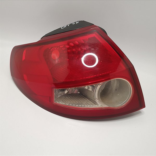 Lanterna Traseira Ford Ka 2008 A 2013 (Cromado Desc. E Ponto Fixação Queb.) Esquerda Cristal Original