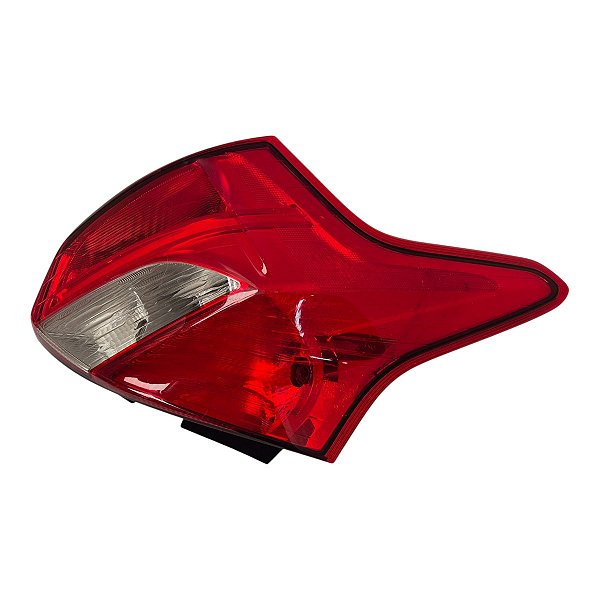 Lanterna Traseira Focus Hatch 2014 A 2016 ( Lente Craquelada) Esquerda Cristal Original