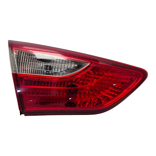 Lanterna Tampa Traseira Porta Mala I30 2013 A 2016 (Quina Quebrada) Esquerda Cristal Original