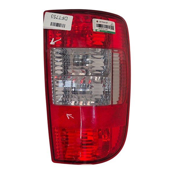 Lanterna Traseira Blazer 2001 A 2011 (Lente Trincada) Direita Fume 93285636 Original