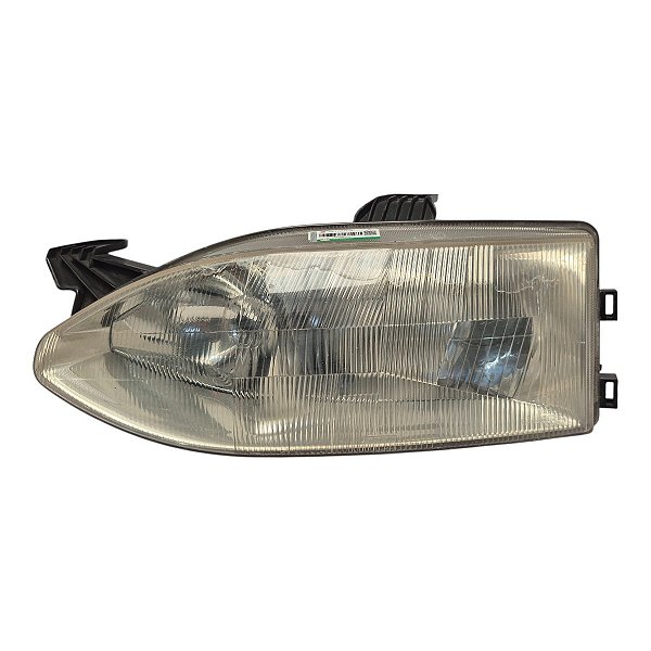 Farol Dianteiro Palio 1966 A 2000 Esquerdo Mascara Cromada Foco Duplo 46551176 Original