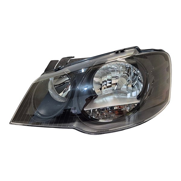 Farol Dianteiro Golf Sportline 2008 A 2014 Esquerdo Mascara Negra Bifocal IMM0511009 Magneti Marelli Original