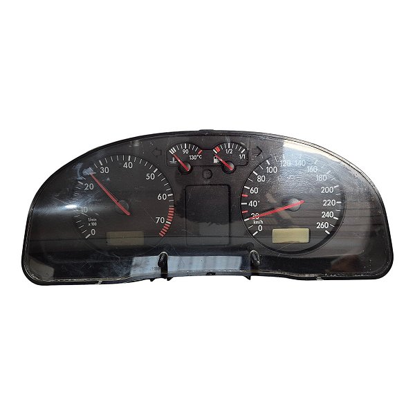 Painel Instrumentos Passat Alemao B5 Audi A4 1996 A 2005 (Haste Quebrada) 260Km 7000Rpm Original