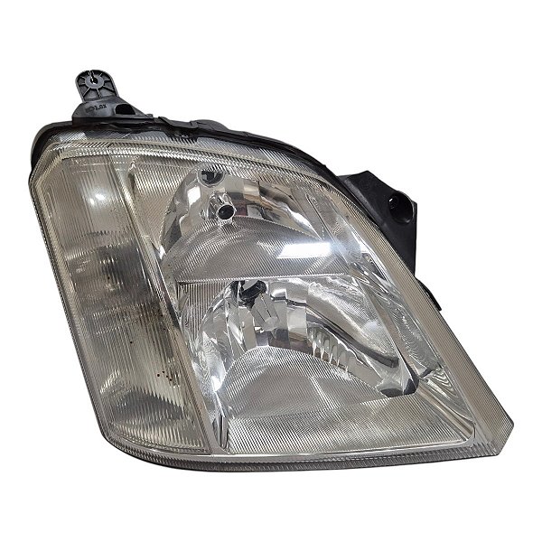 Farol Dianteiro Meriva 2002 A 2011 (Suporte Quebrado) Direito Mascara Cromada Foco Duplo 93376394 Original
