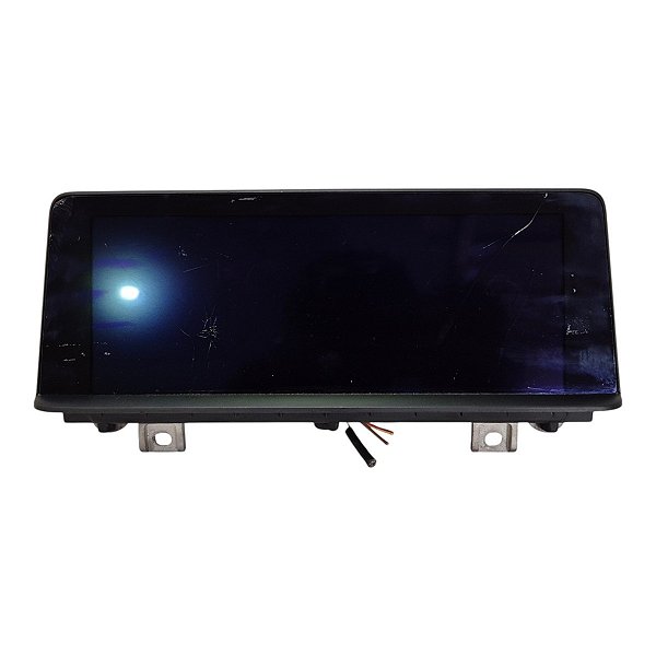 Central Multimidia Bmw 120I 125I 2005 A 2015 (Lente Trincada) Preto 9292245 Original