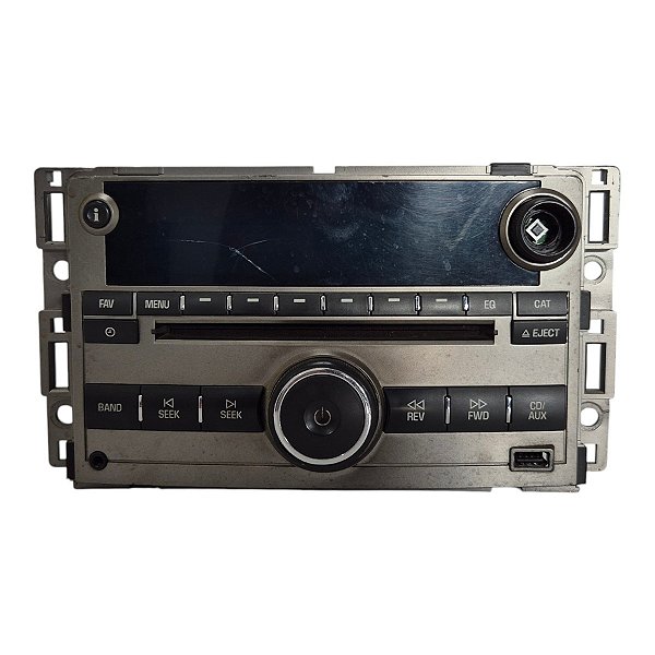 Radio Som Captiva 2008 A 2016 (Faltando Botao) Cinza Original