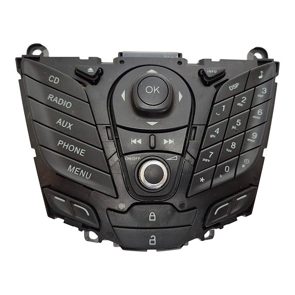 Radio Som (Comando) Ford Ka 2014 A 2021 Preto E3B518K811Db Original