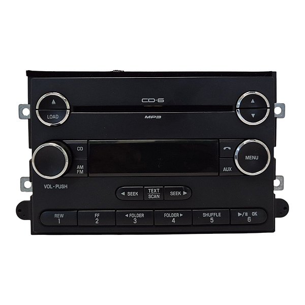 Radio Som Fusion 2006 A 2009 Preto 8E5T18C815Db Original