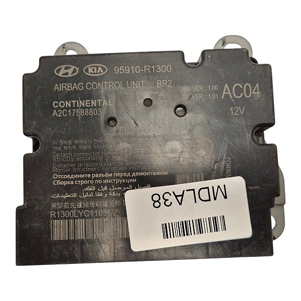 Modulo Central Airbag Hb20 2020 A 2024 95910R1300 Original