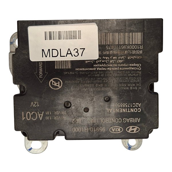 Modulo Central Airbag Hb20 2020 A 2024 95910R1000 Original