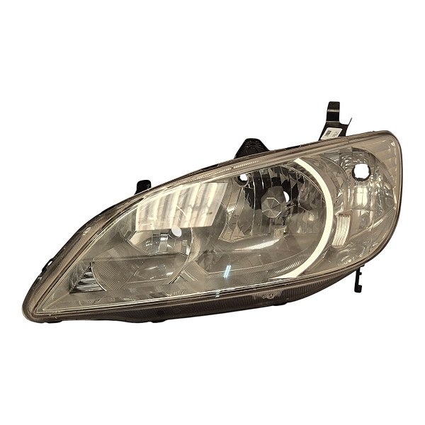 Farol Dianteiro Civic 2004 A 2006 Esquerdo Mascara Cromada Original