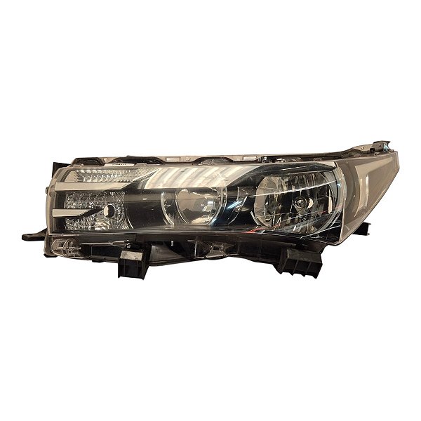 Farol Dianteiro Corolla 2015 A 2019 Sem Led Esquerdo Mascara Negra 68117002G2000 Original