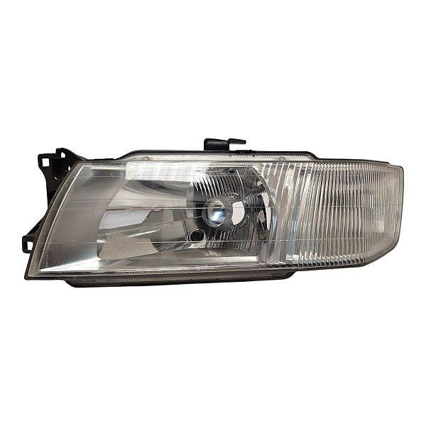 Farol Dianteiro Space Wagon 1998 A 2004 Esquerdo Mascara Cromada Original