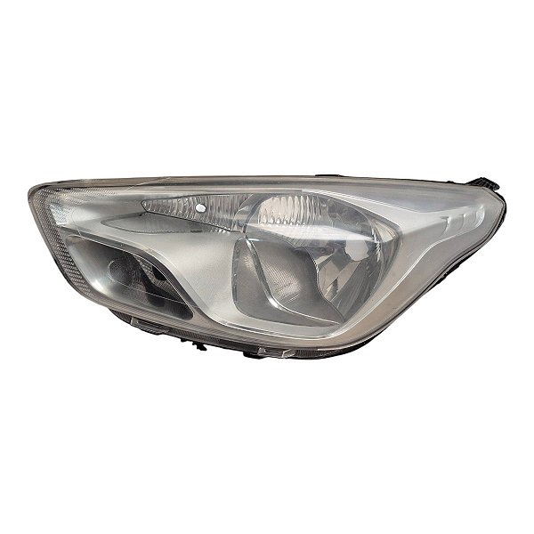 Farol Dianteiro Ford Ka 2015 A 2018 Esquerdo Mascara Cromada Paralelo