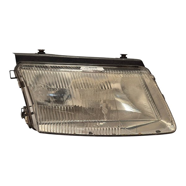 Farol Dianteiro Passat B5 1997 A 2000 (Lente Craquelada) Direito Mascara Cromada Original