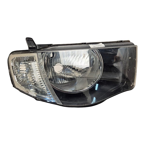 Farol Dianteiro L200 Triton 2008 A 2012 (Suportes Quebrados) Direito Mascara Negra Original