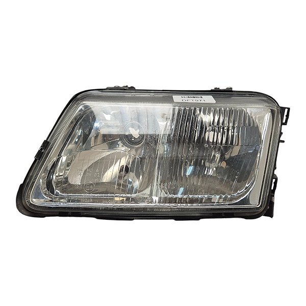 Farol Dianteiro Audi A3 1996 A 2002 (Suporte Recuperado) Esquerdo Mascara Cromada 96303500 Original