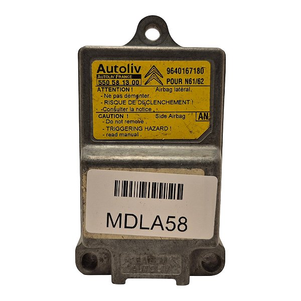 Modulo Central Airbag Xsara 1997 A 2005 9640167180 550581300 Original
