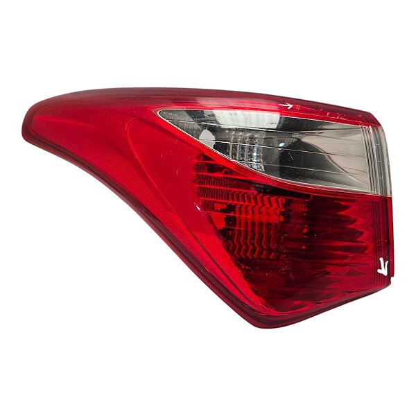 Lanterna Traseira Hb20 Hatch 2012 A 2015 (Lente Quebrada) Esquerda Cristal 92401S000 Original