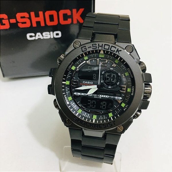 g shock metal dourado