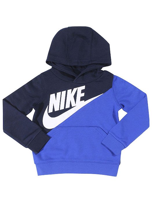 Roupa Infantil Menino Nike Blusa Moletom Azul - Bazar Kids Eua