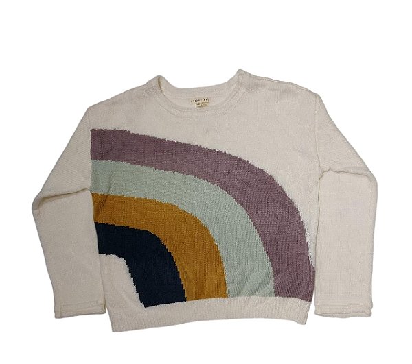 Blusa Infantil Menina Copper Key – Lã Bege Macia e Quentinha