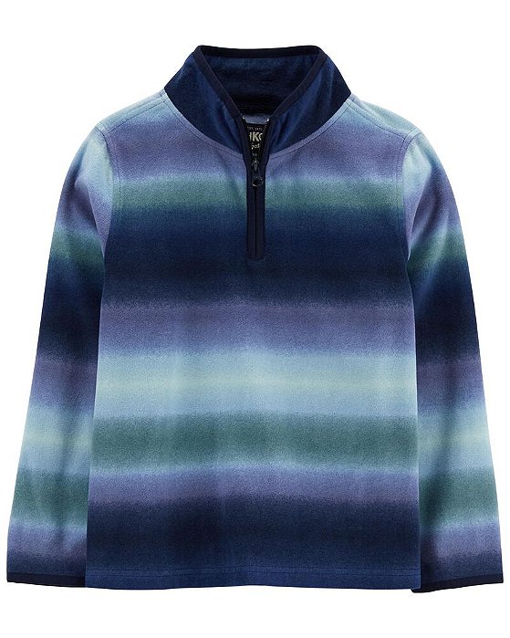 Blusa Fleece Carter’s OshKosh Azul Tie Dye – Super Quentinha