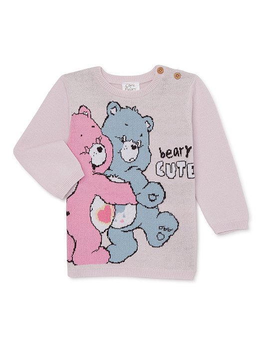 Suéter Infantil Menina Lã Care Bears Ursinhos Carinhosos