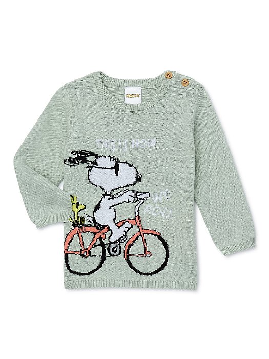 Suéter Infantil Peanuts Lã Snoopy – Quentinho e Estiloso