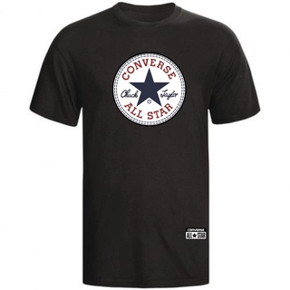 Camiseta Infantil Converse Preta Manga Curta Unissex