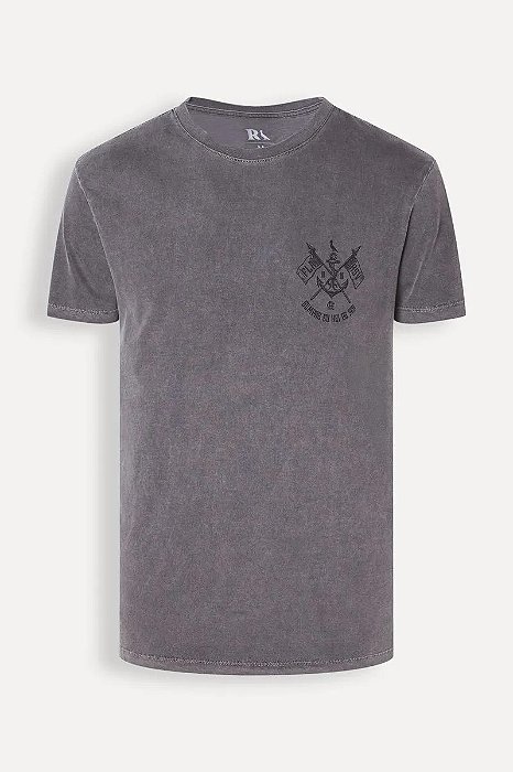 Camiseta Infantil Reserva Cinza Escudo Flamengo – Menino