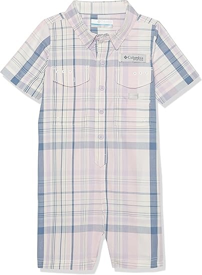 Romper Infantil Columbia Xadrez – Macacão Estiloso Bebê