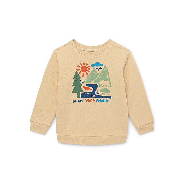 Moletom Infantil Garanimals Bege Floresta – Menino