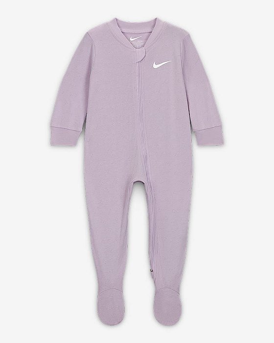 Macacão Infantil Nike Menina – Lilás em Algodão Confortável