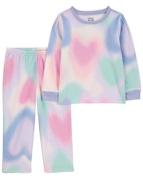 Pijama Infantil Menina 2 Peças Carter’s Rosa Tie Dye