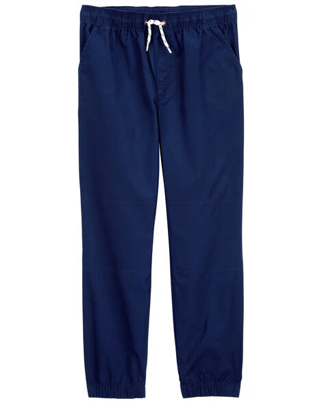 Roupa Infantil Menino Carters Calça Azul Marinho Cordão Branco