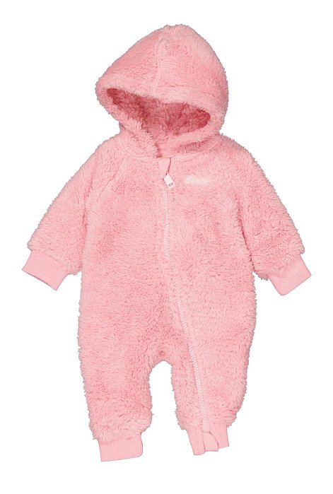 Macacão Infantil Menina Levi’s – Sherpa Rosa Quentinho