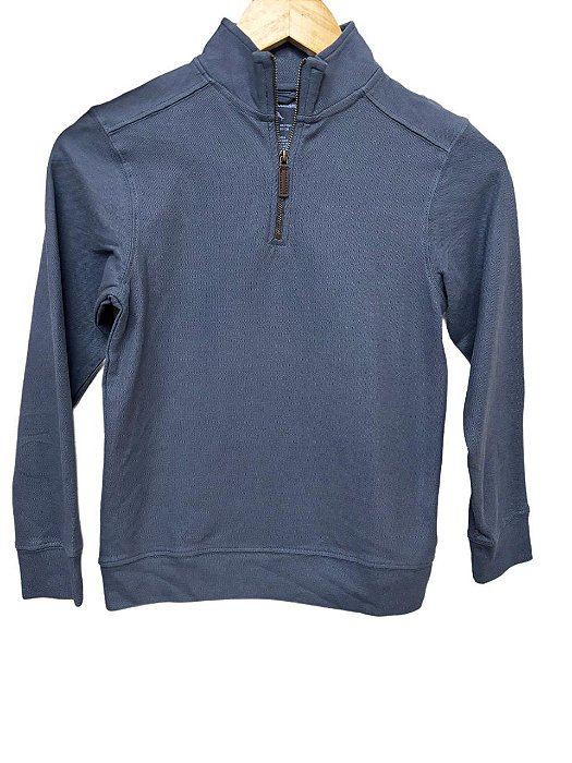 Cardigan Infantil Tommy Bahama Azul – Manga Longa Menino