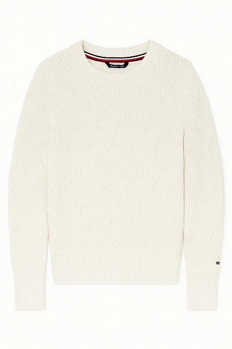 Blusa Infantil Tommy Hilfiger Lã Bege – Quentinha e Elegante