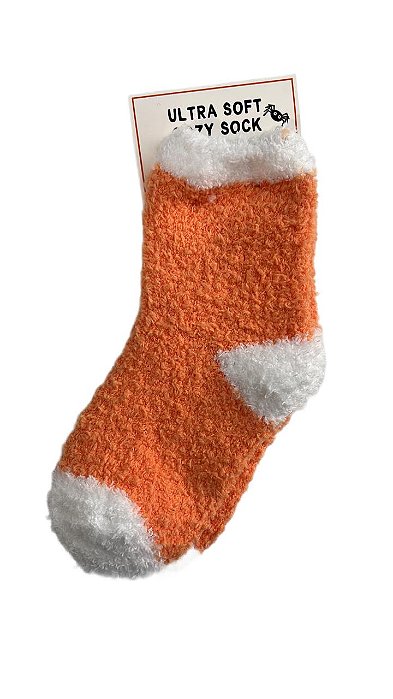 Kit Par de Meias Laranja Soft