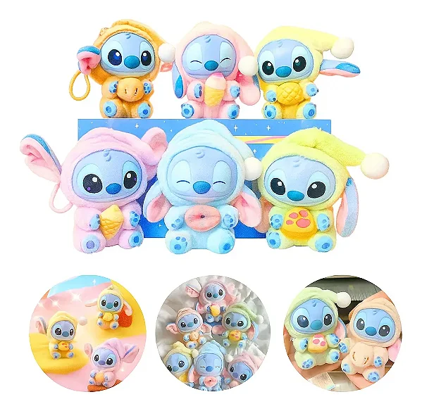 Labubu Stitch Algo Antes de Dormir – Pop Mart Caixa Sortida