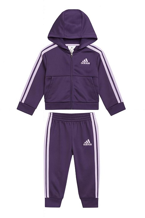 Conjunto Infantil Adidas Tiberio Roxo e Lilás Original Importado