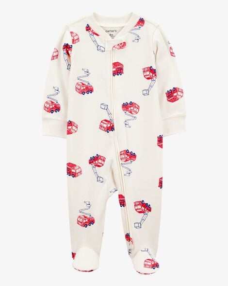 Macacão Infantil Menino Carter’s Bombeiro Algodão Importado