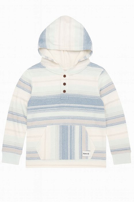 Moletom Hurley Menino Atoalhado com Gorro Importado